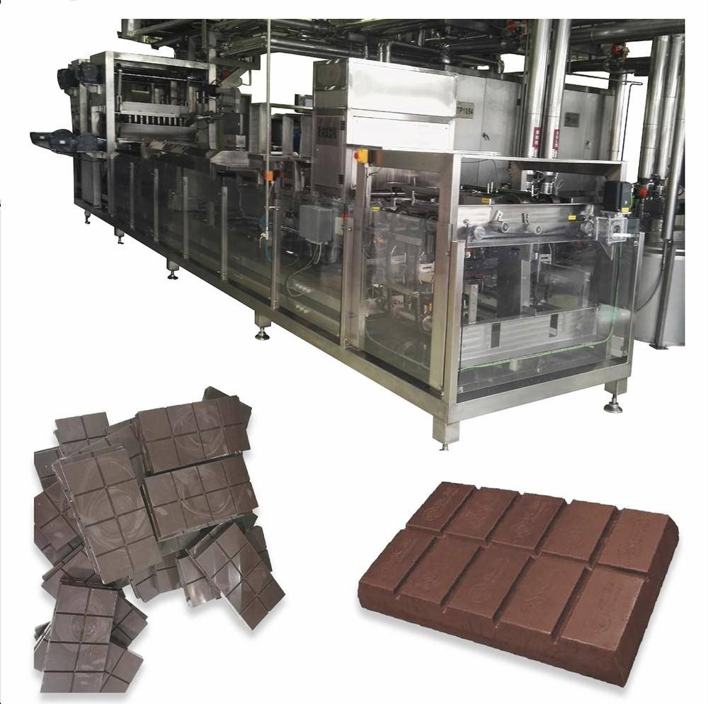 1KG, 2KG chocolate block moulding line