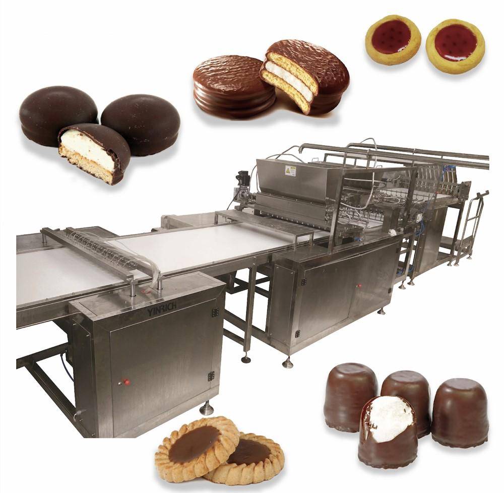 Biscuit filling machine:cookie capping machine