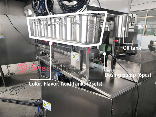 Gummy candy making machine Color, Flavor, Acid system(FCA mixer)